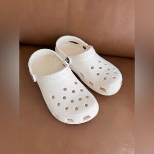 Classic White Crocs Kids 4